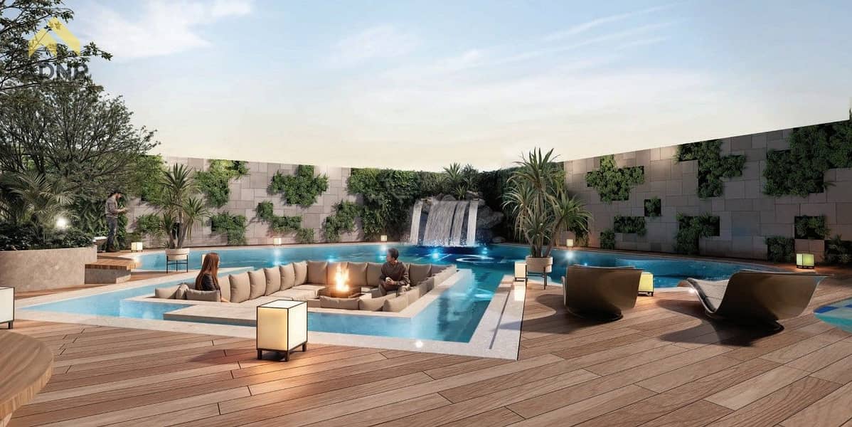 luxury 2B+Maid - View Five Hotel - Easy P. P – Spacious Layout - Smart home Alexa - Best Price for living and investment