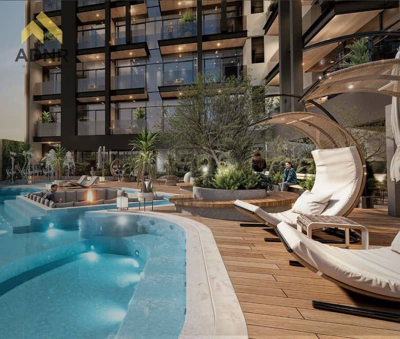 luxury 2B+Maid - View Five Hotel - Easy P. P – Spacious Layout - Smart home Alexa - Best Price for living and investment