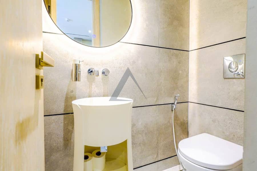 High End Furnished 1bhk :Pool View : Vacant - Image 14