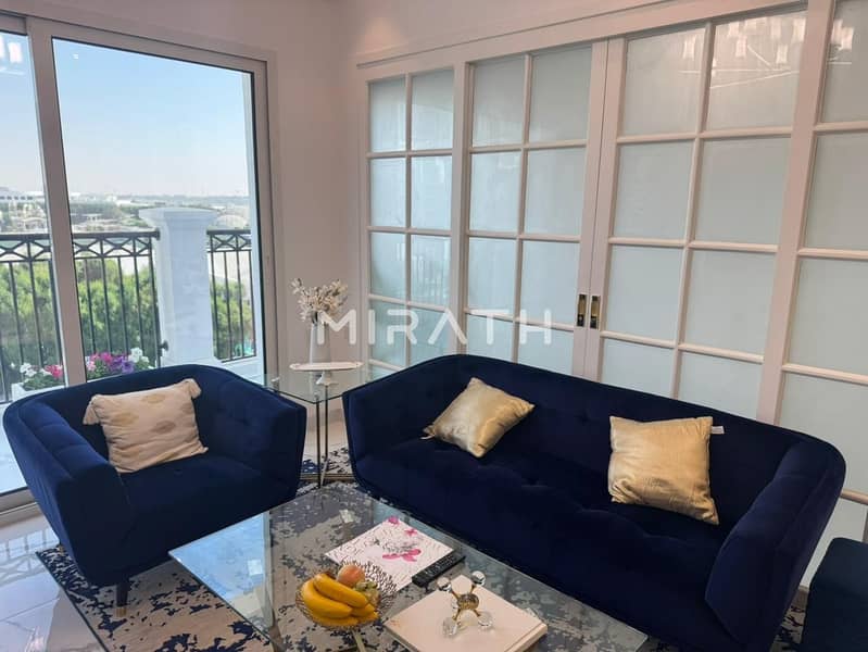 Luxury 3BR | Fully Furnished | Miracle Garden View