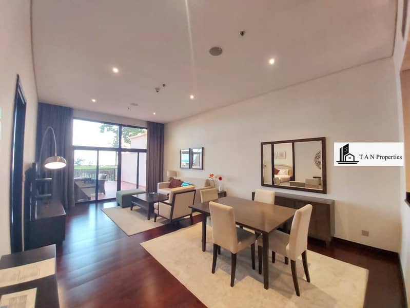 Garden View | Furnished 1BR | Spacious