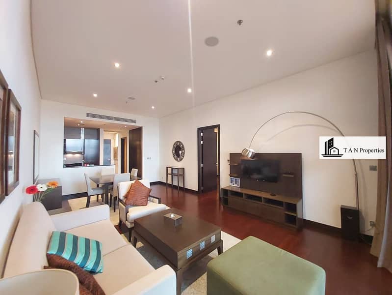 Garden View | Furnished 1BR | Spacious