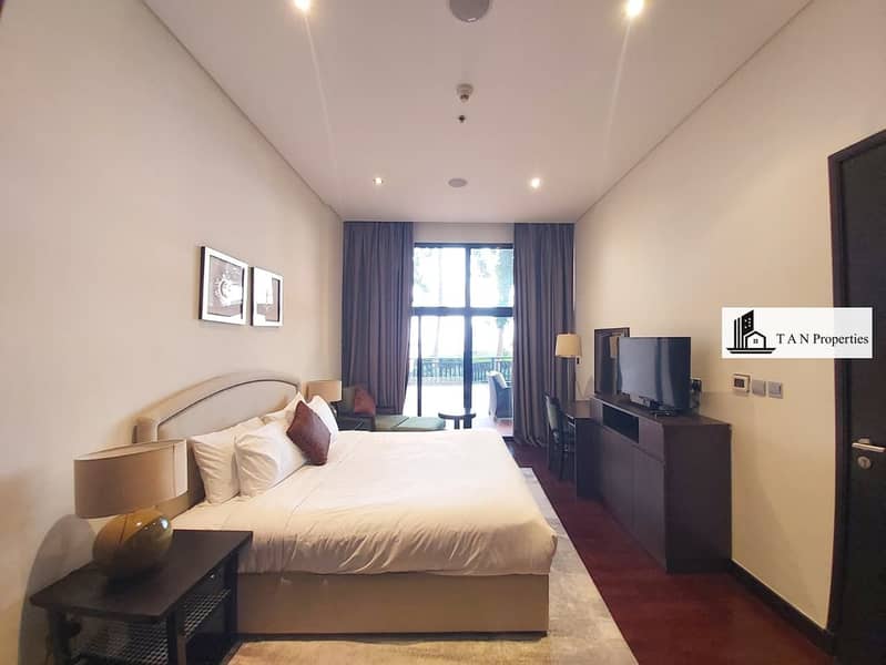 Garden View | Furnished 1BR | Spacious - Image 7