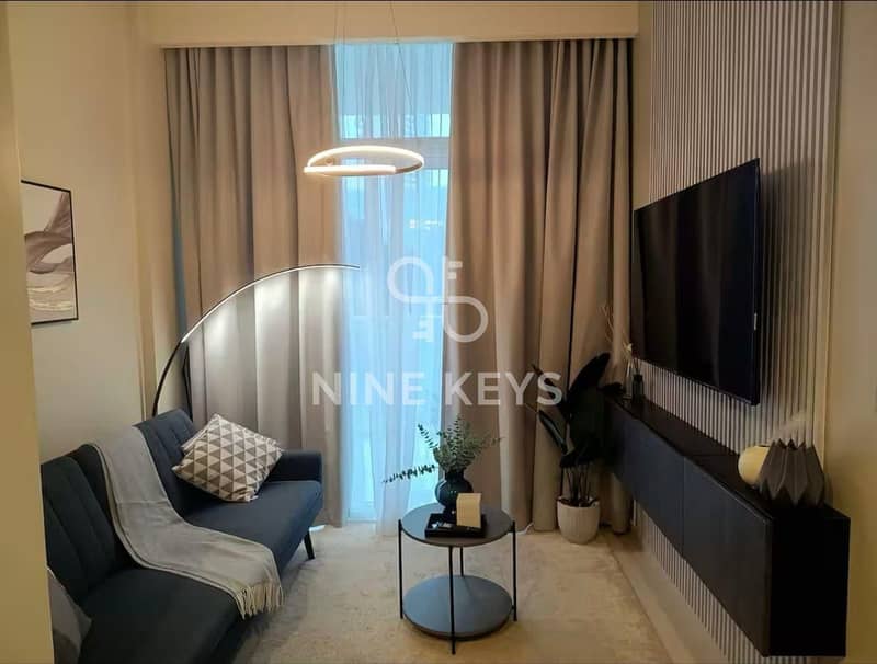 1 Bedroom | Burj Khalifa View | High Floor | Fully Furnished – Vera Tower, Business Bay
