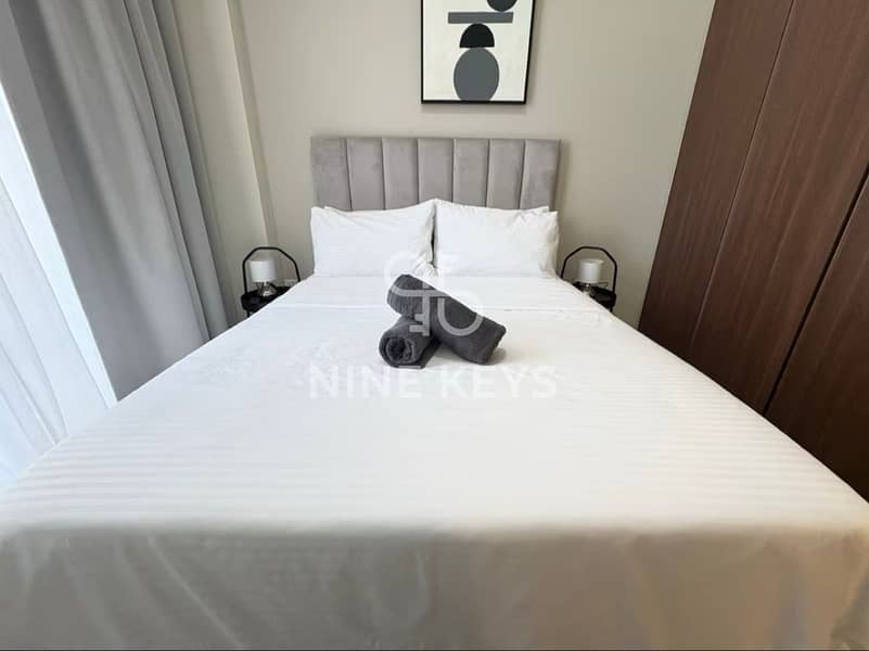 1 Bedroom | Burj Khalifa View | High Floor | Fully Furnished – Vera Tower, Business Bay - Image 10