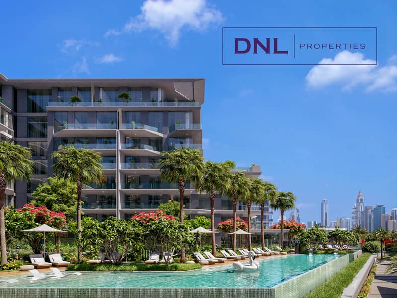 Podium Level | Pool Access | Burj Khalifa View