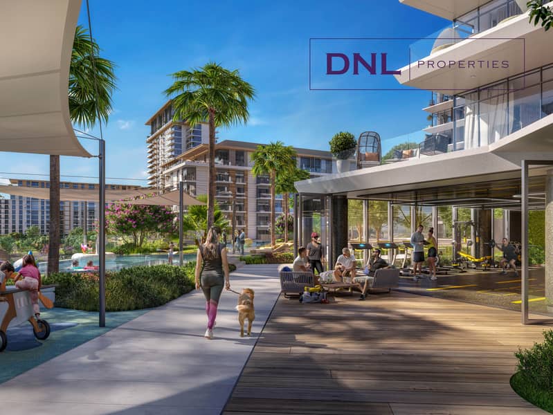 Podium Level | Pool Access | Burj Khalifa View