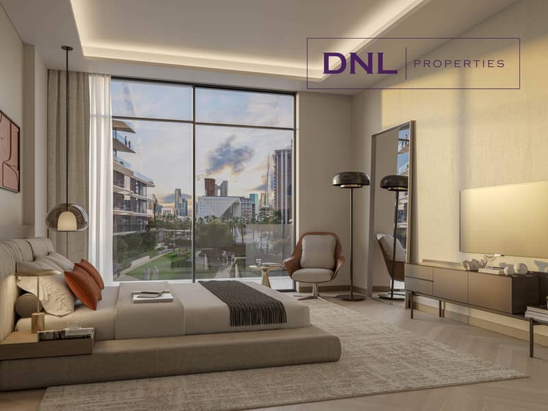 Podium Level | Pool Access | Burj Khalifa View - Image 9