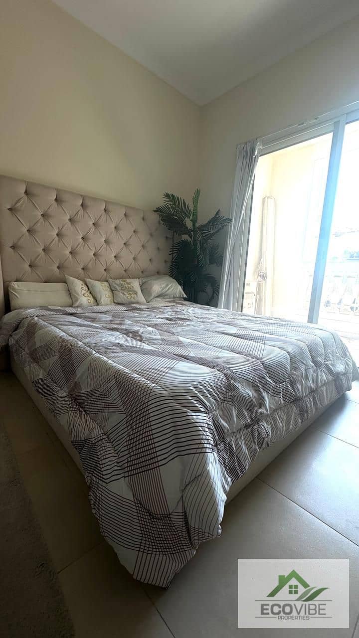 Elegant Fully Furnished Studio | Spacious 463 Sqft | Plaza Residence 2