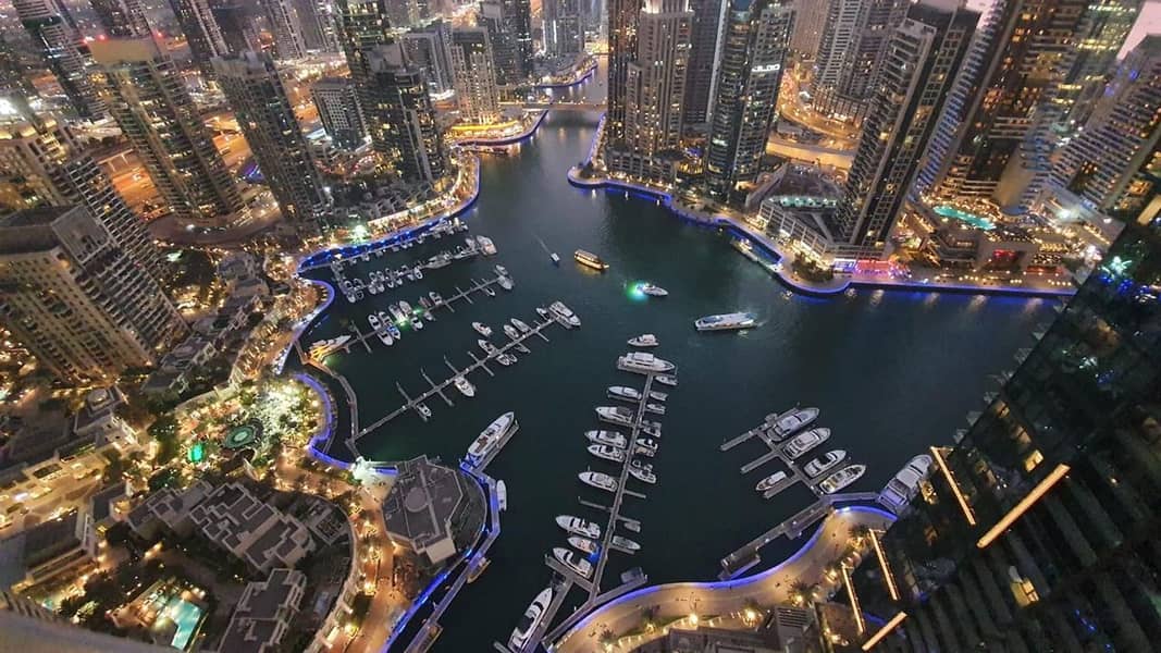 Vacant Now | Fully Furnished | Full Marina View - Image 14