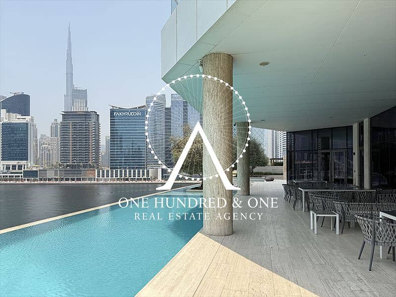 Unfurnished Luxury Apartment | Stunning Burj Khalifa and Canal Views - Image 32
