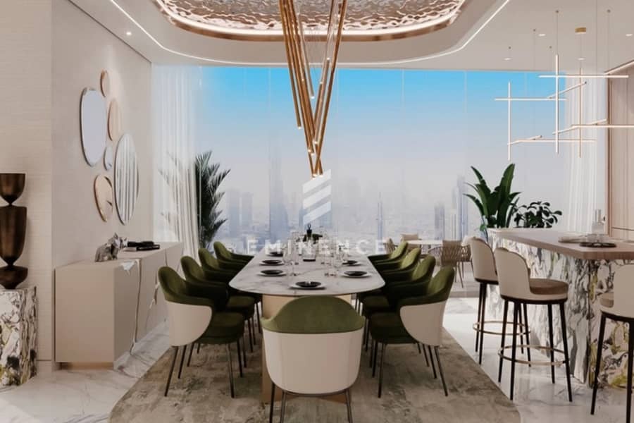 Iconic Design | Exquisite Living | Dubai skyline