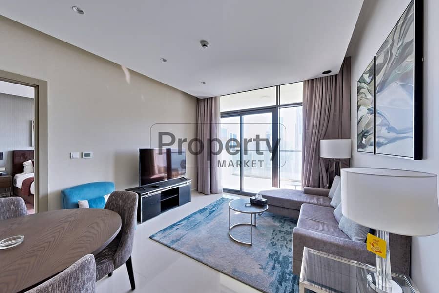 High Floor | Balcony | Burj Khalifa and Canal View