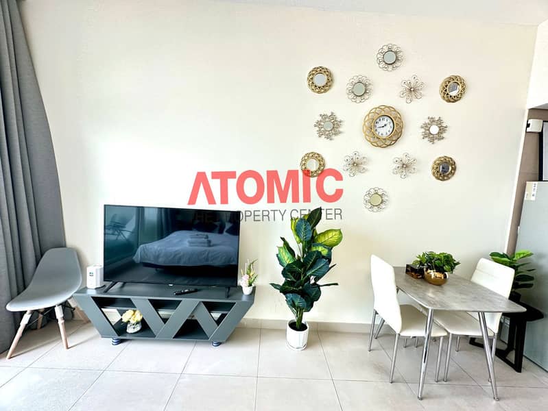 Fully furnished sea view studio in Sufouh with balcony - Image 8