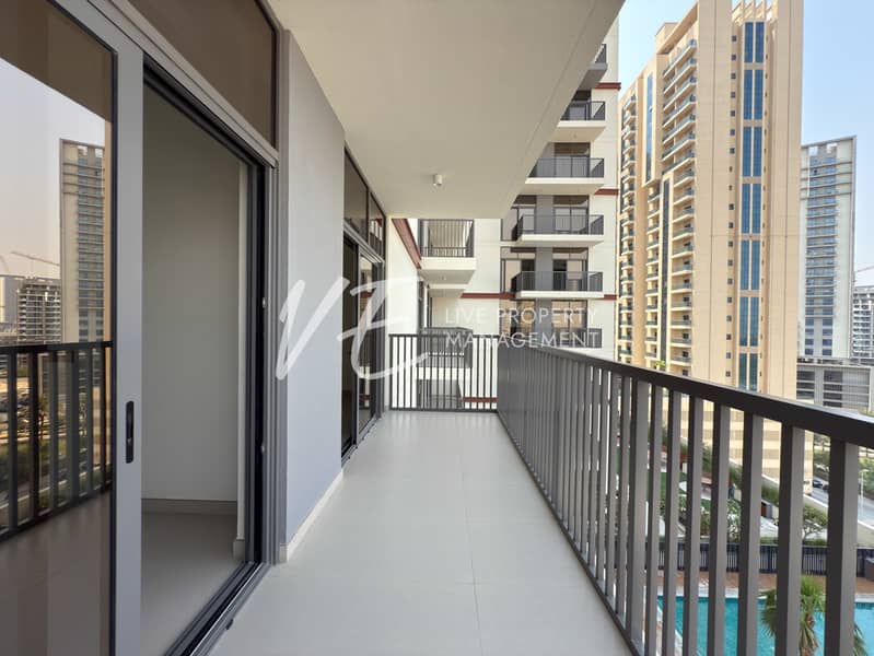 Brand New Unit | Spacious Layout | Pool View