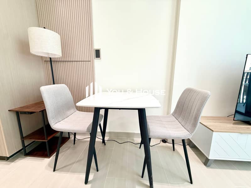 Elegant Furnished Studio | Premium Finishes | Bright & Stylish Living