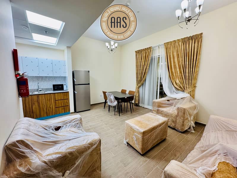 Brand New Fully Furnished 1BHK Available In Liwan2 Dubailand