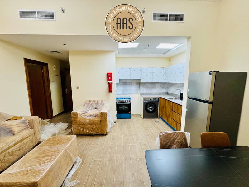 Brand New Fully Furnished 1BHK Available In Liwan2 Dubailand