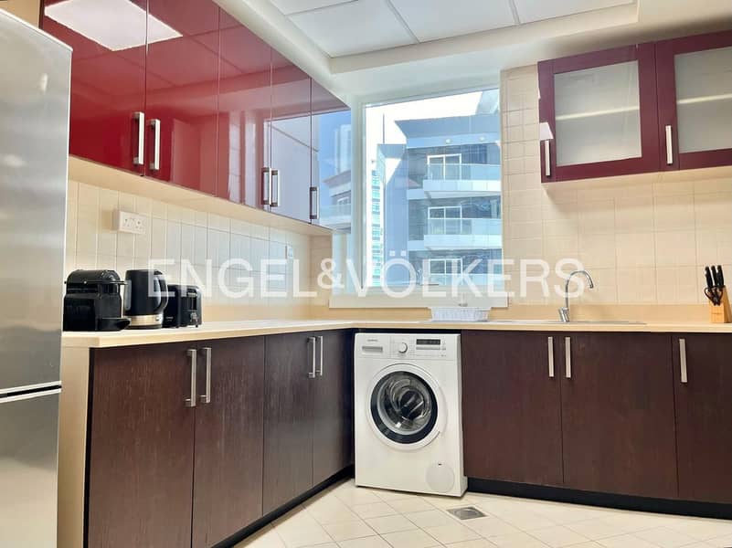 Furnished | Marina & Sea View | Bright | Vacant