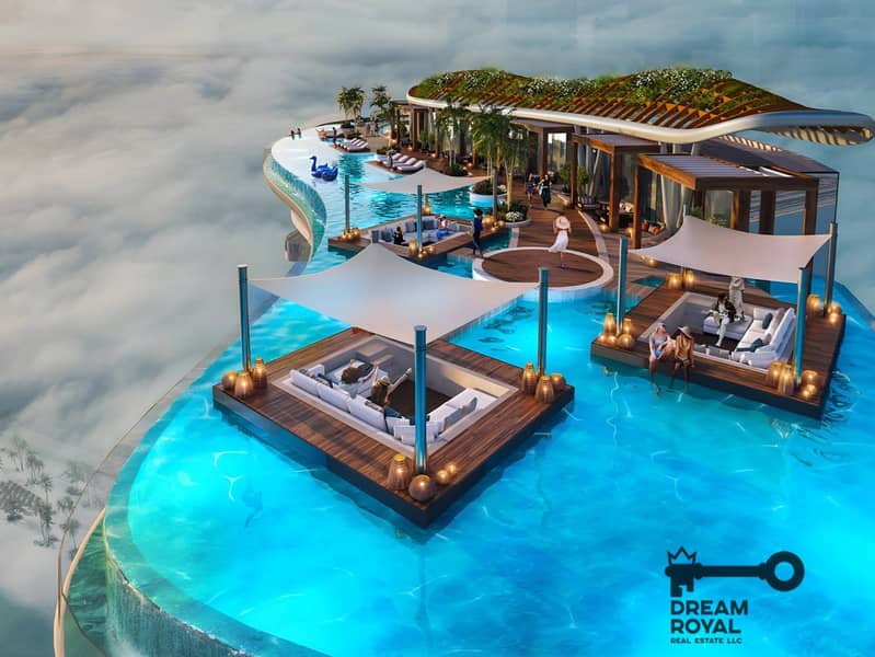 High floor | Sea view | Semi furnished - Image 12