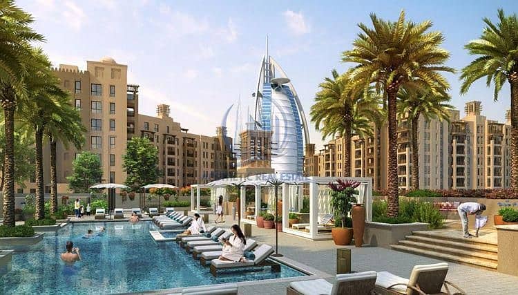1BR | Stunning Burj Al Arab View | Prime Location