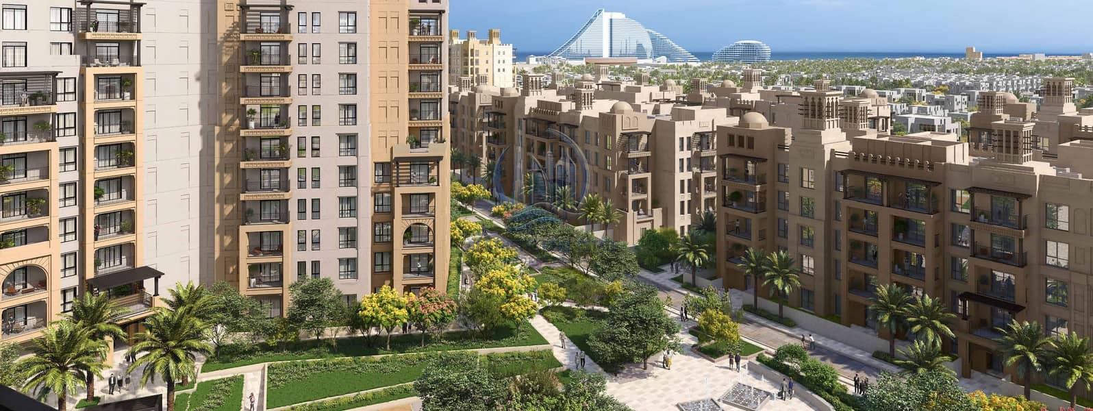 1BR | Stunning Burj Al Arab View | Prime Location - Image 7