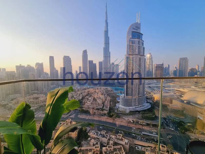 Ravishing 2BR | Burj + Fountain View | High floor