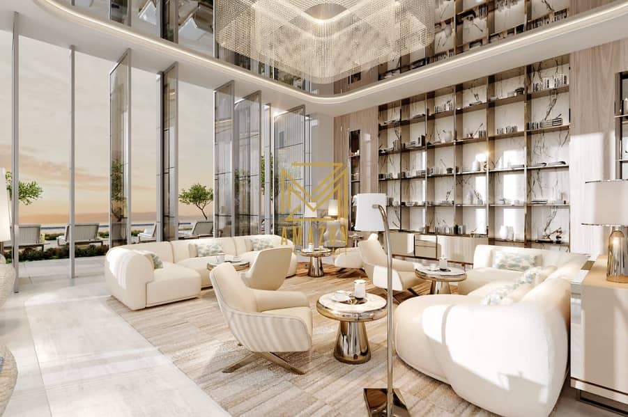 Luxury 3BR+M + Private Pool | Panoramic Sea View | Post-Handover