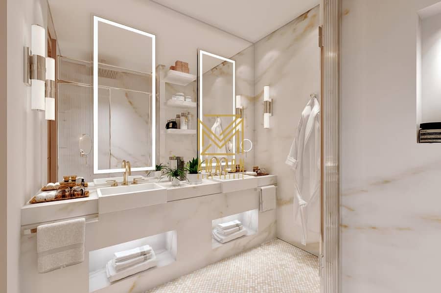 Luxury 3BR+M + Private Pool | Panoramic Sea View | Post-Handover - Image 10