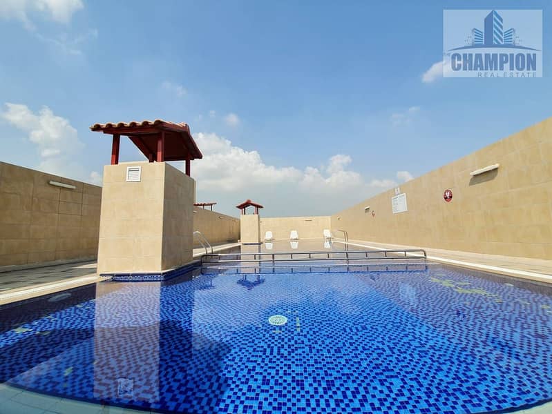 LUXURY 1BHK APARTMENT GYM POOL COVERED PARKING