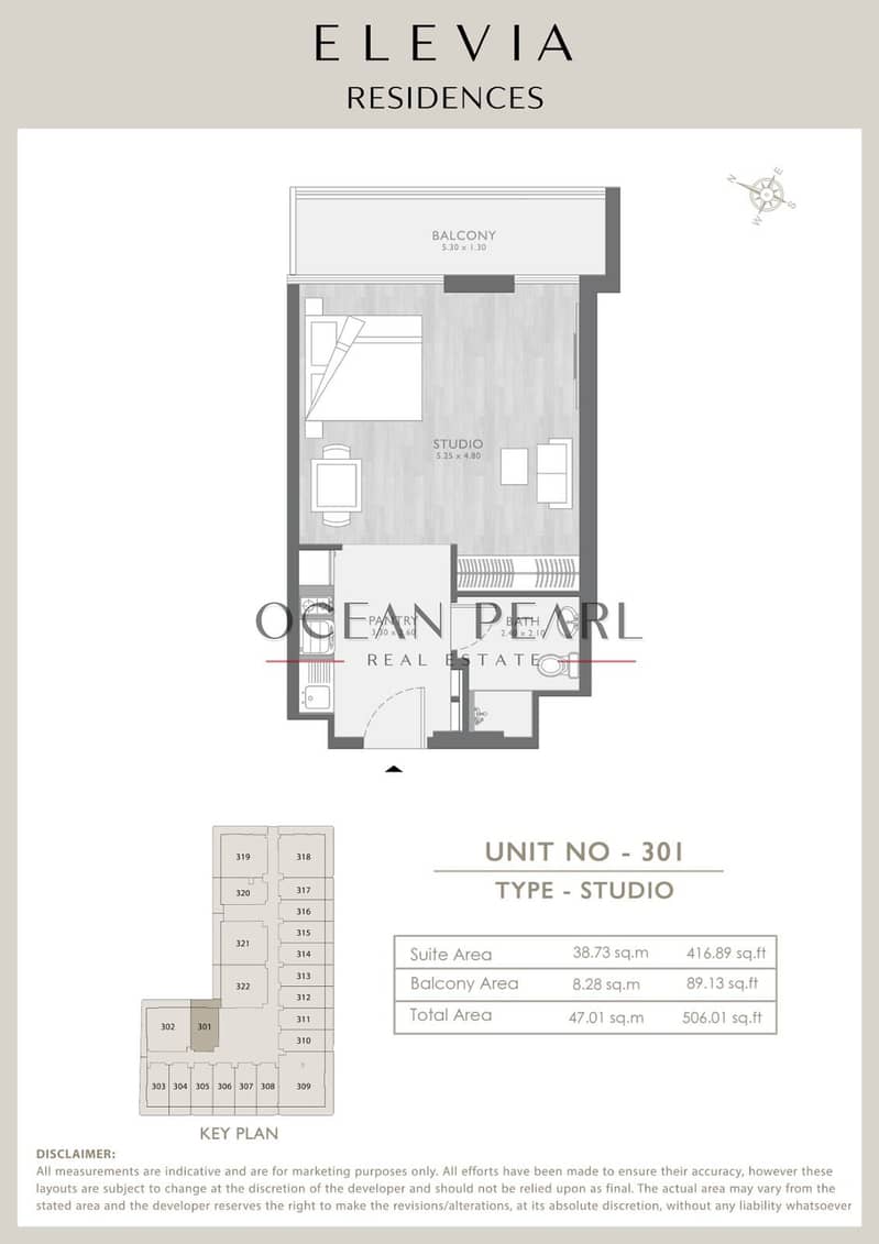 LAST AVAILABLE STUDIO | Vastu-Compliant Elevia Residences – Converts to 1BR - Image 8
