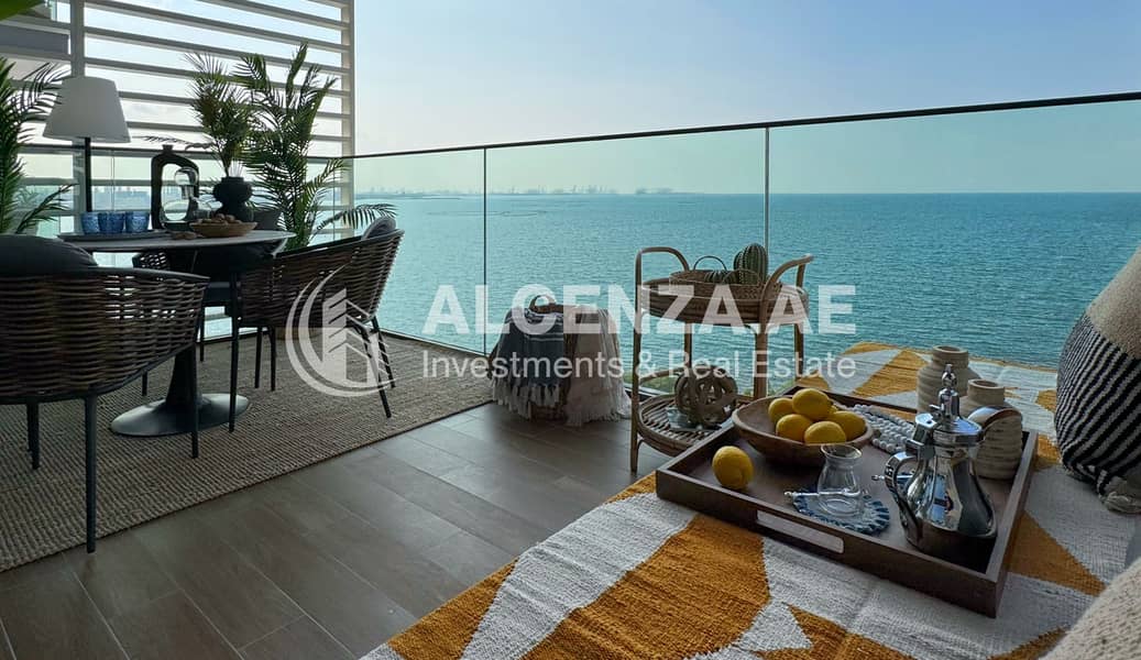 Luxury Furnished 2BR | Prime Location | Sea View