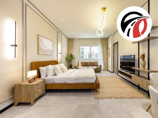 Fully furnished spacious studio/ Antique interior design/ Arjan