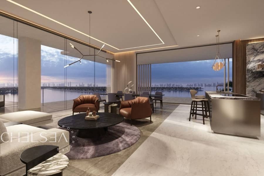 EXCLUSIVE UNIT | FULL PALM AND SEA-SUNSET VIEWS