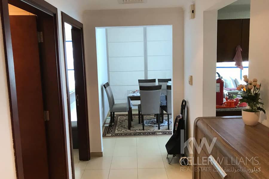 Lovely Furnished One BR Marina & SZR View & Balcony