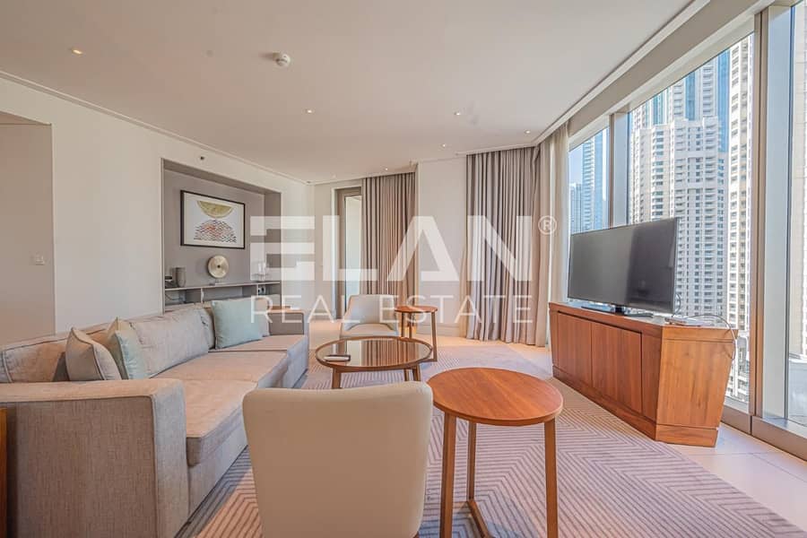 Skyline Luxuries | Spacious 3-Bedroom Apartment Apartment for rent in Vida Residence Downtown, Downtown Dubai