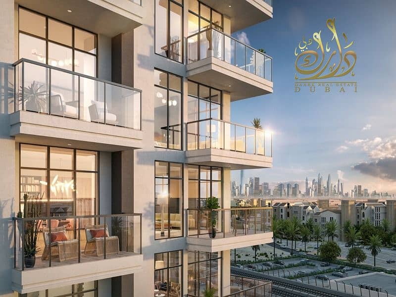 Near Discovery Garden Metro - Closed Kitchen - Open View