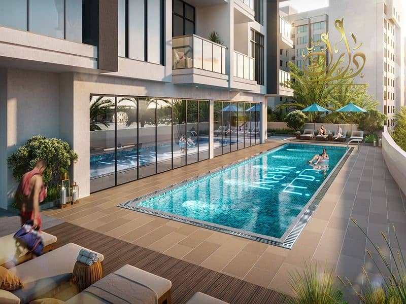 Near Discovery Garden Metro - Closed Kitchen - Open View