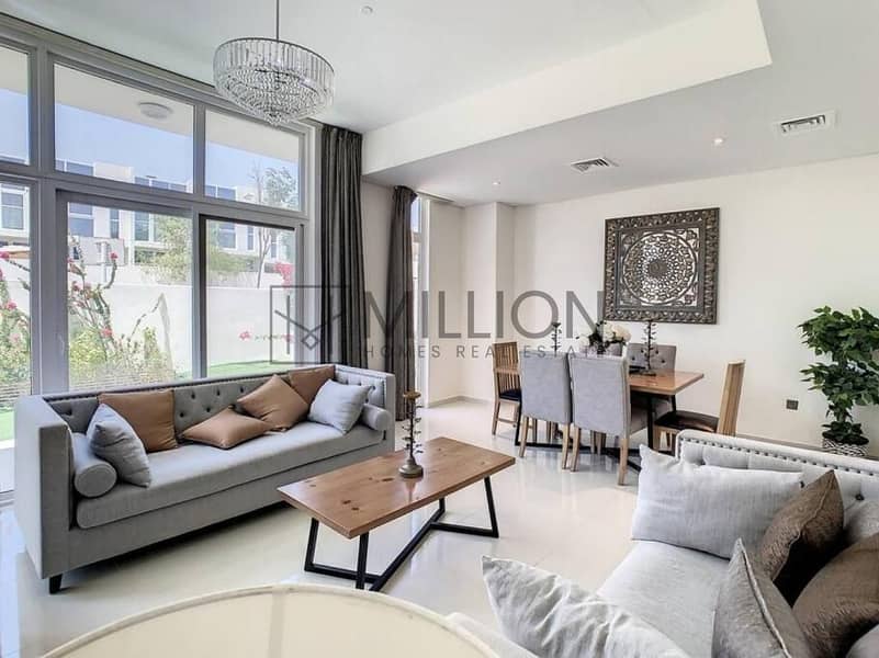 DAMAC Hills 2 3BR Townhouse with Maid Room
