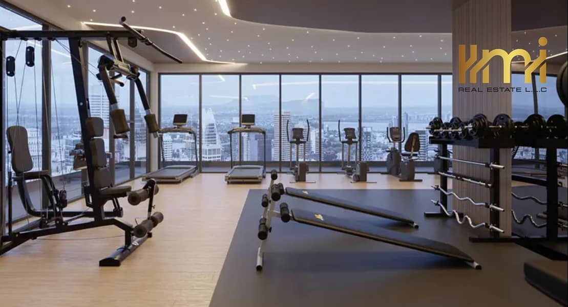 8 minutes from Burj Khalifa, freehold ownership, very high ROI, 5 minutes from the metro station