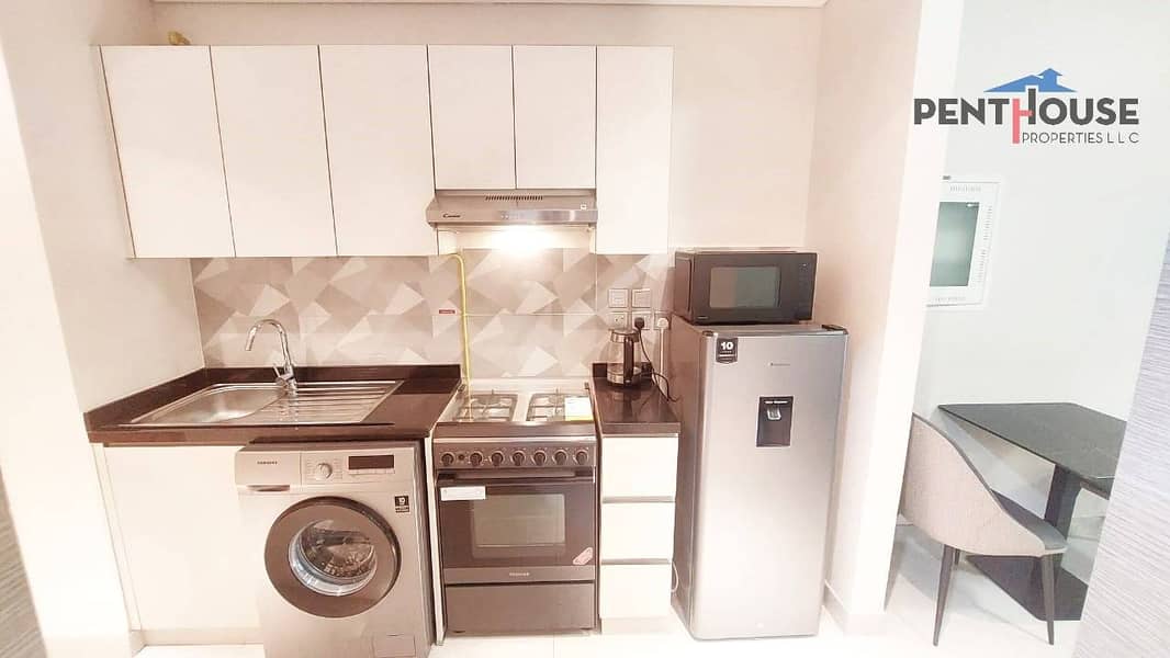 Furnished studio | Creek beach Pool view | Vacant. - Image 12