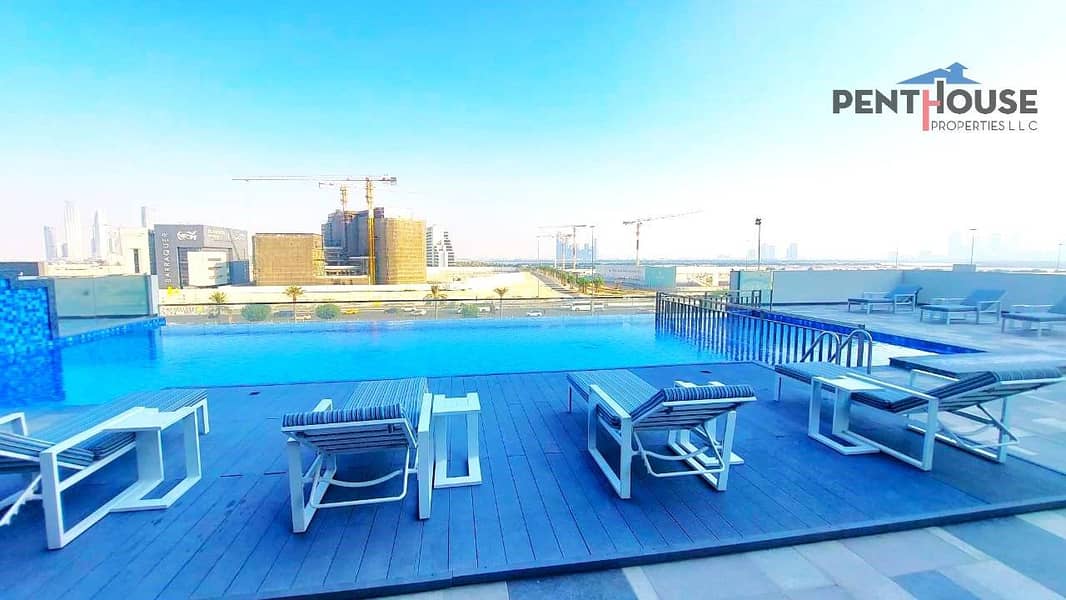 Furnished studio | Creek beach Pool view | Vacant. - Image 29