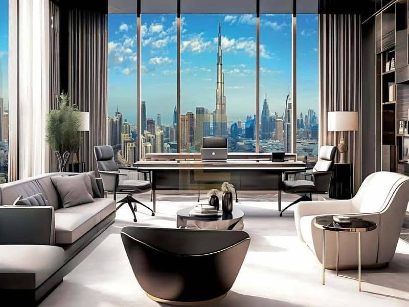 BURJ KHALIFA VIEW | HIGH FLOOR | LUXURY AMENITIES