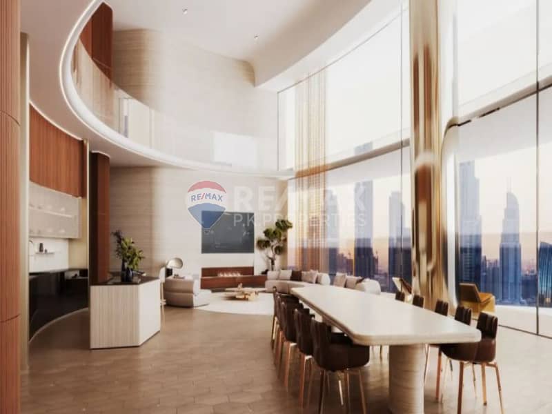 Full Burj Khalifa View | Privet Pool | Unique Unit