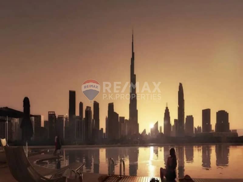 Full Burj Khalifa View | Privet Pool | Unique Unit - Image 11