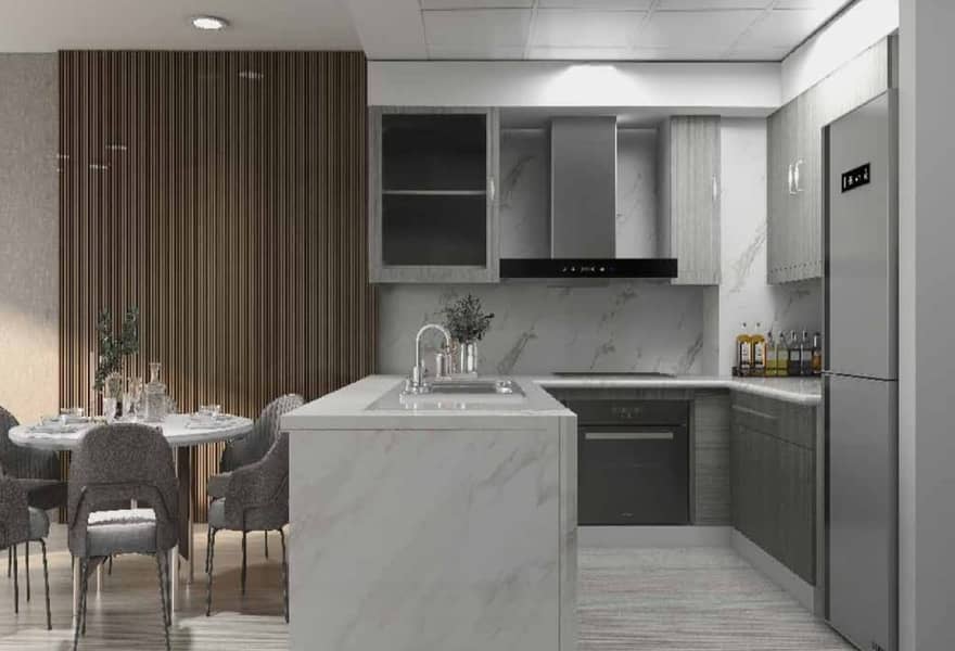 Elegant 1BR Apartment | Modern Design | Bright