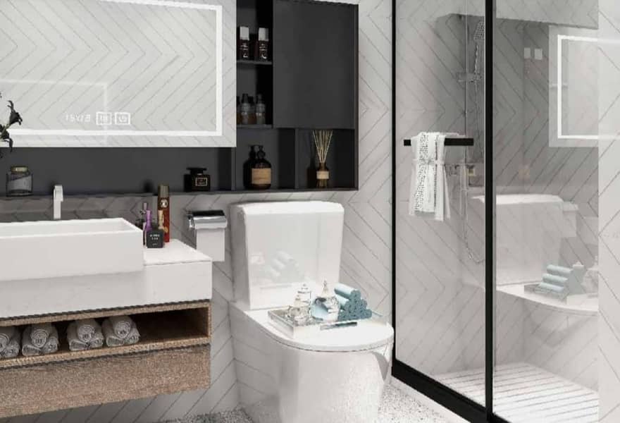 Elegant 1BR Apartment | Modern Design | Bright - Image 6