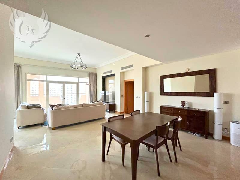 Luxury 3-Bed + Maid’s | Fully Furnished Penthouse-Level