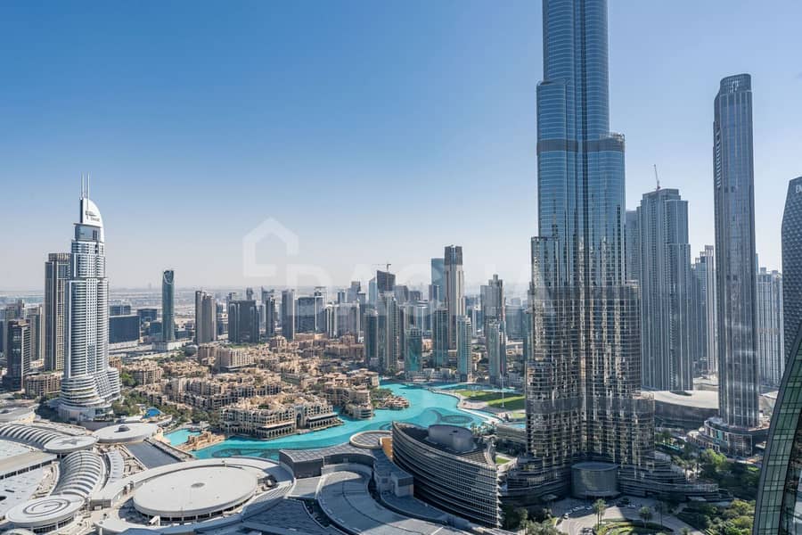 Luxury 2 Bedrooms | Burj Khalifa View | Rented