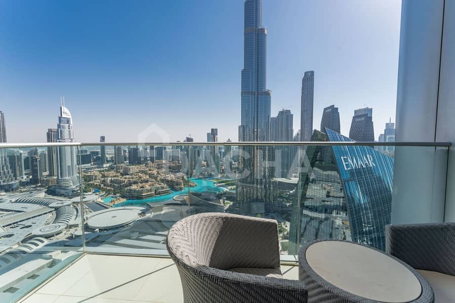 Luxury 2 Bedrooms | Burj Khalifa View | Rented